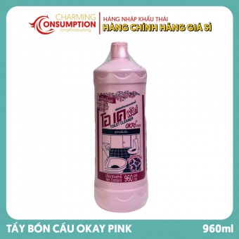 CHAI NƯỚC TẨY BỒN CẦU OKAY THÁI LAN 960ml