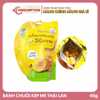 Bánh chuối kẹp me